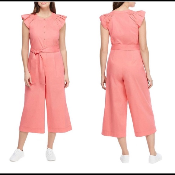 SOLD NWT Gal Meets Glam Saffron Jumpsuit - Picture 2 of 5